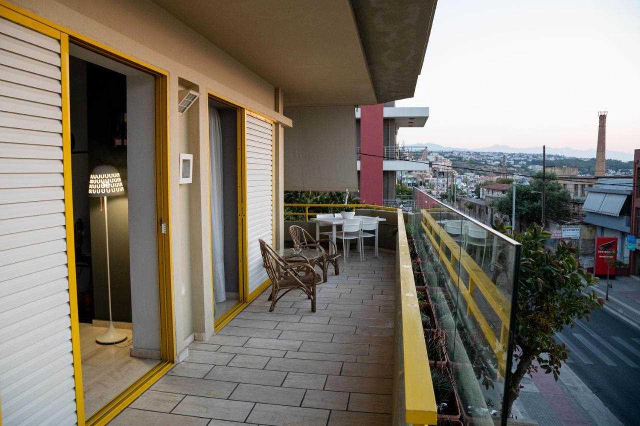 Eftihia Apartments By The Sea Rethymno  Exterior photo