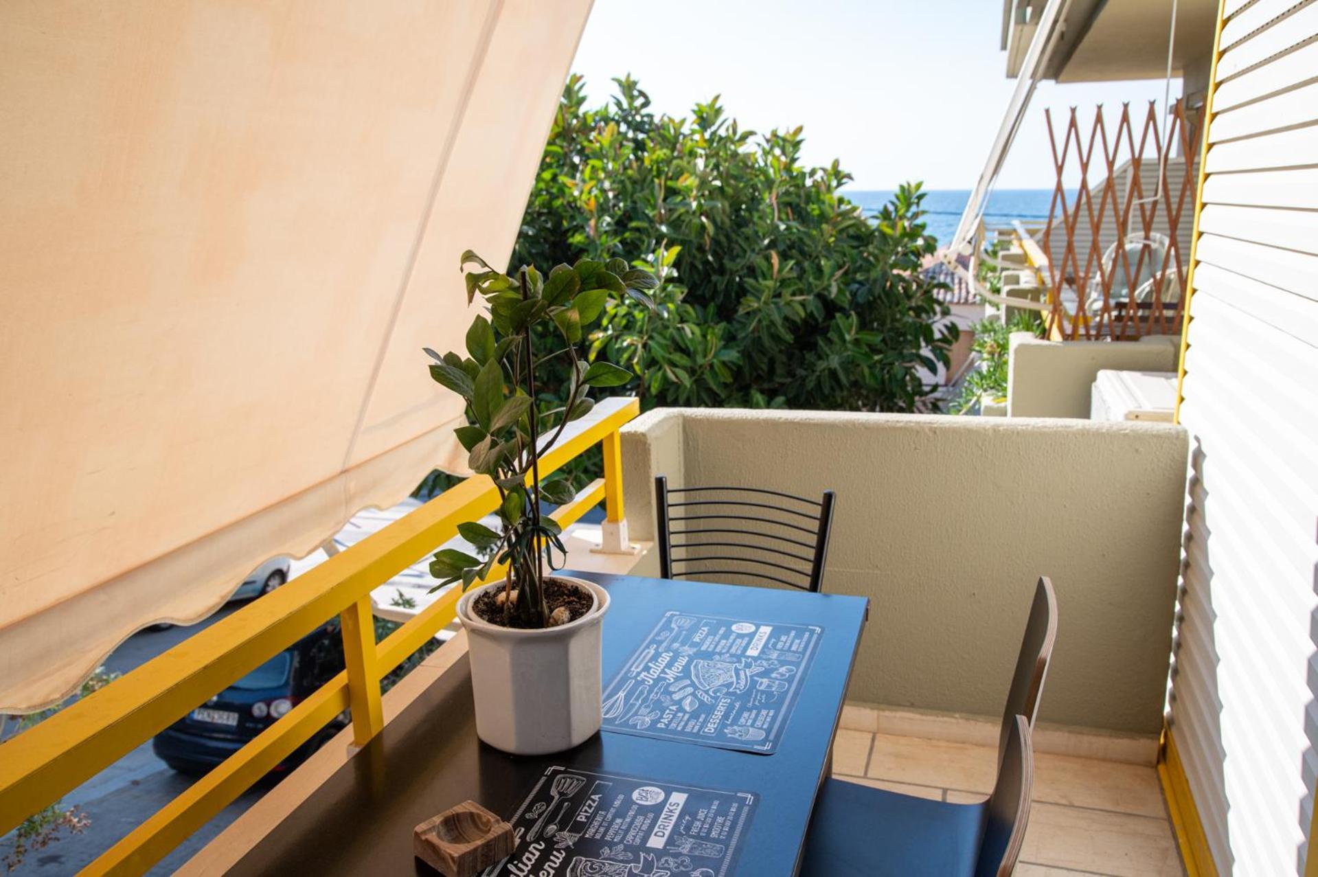 Eftihia Apartments By The Sea Rethymno  Exterior photo