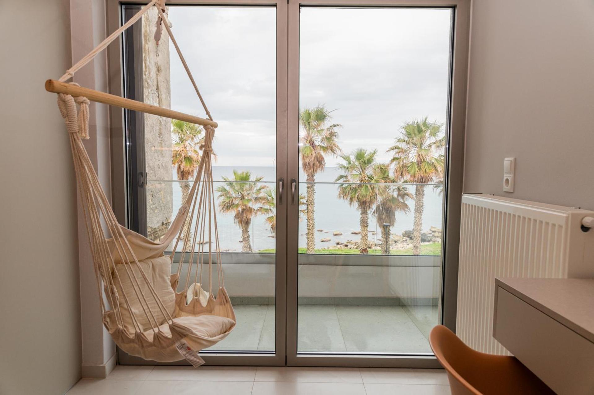 Eftihia Apartments By The Sea Rethymno  Exterior photo